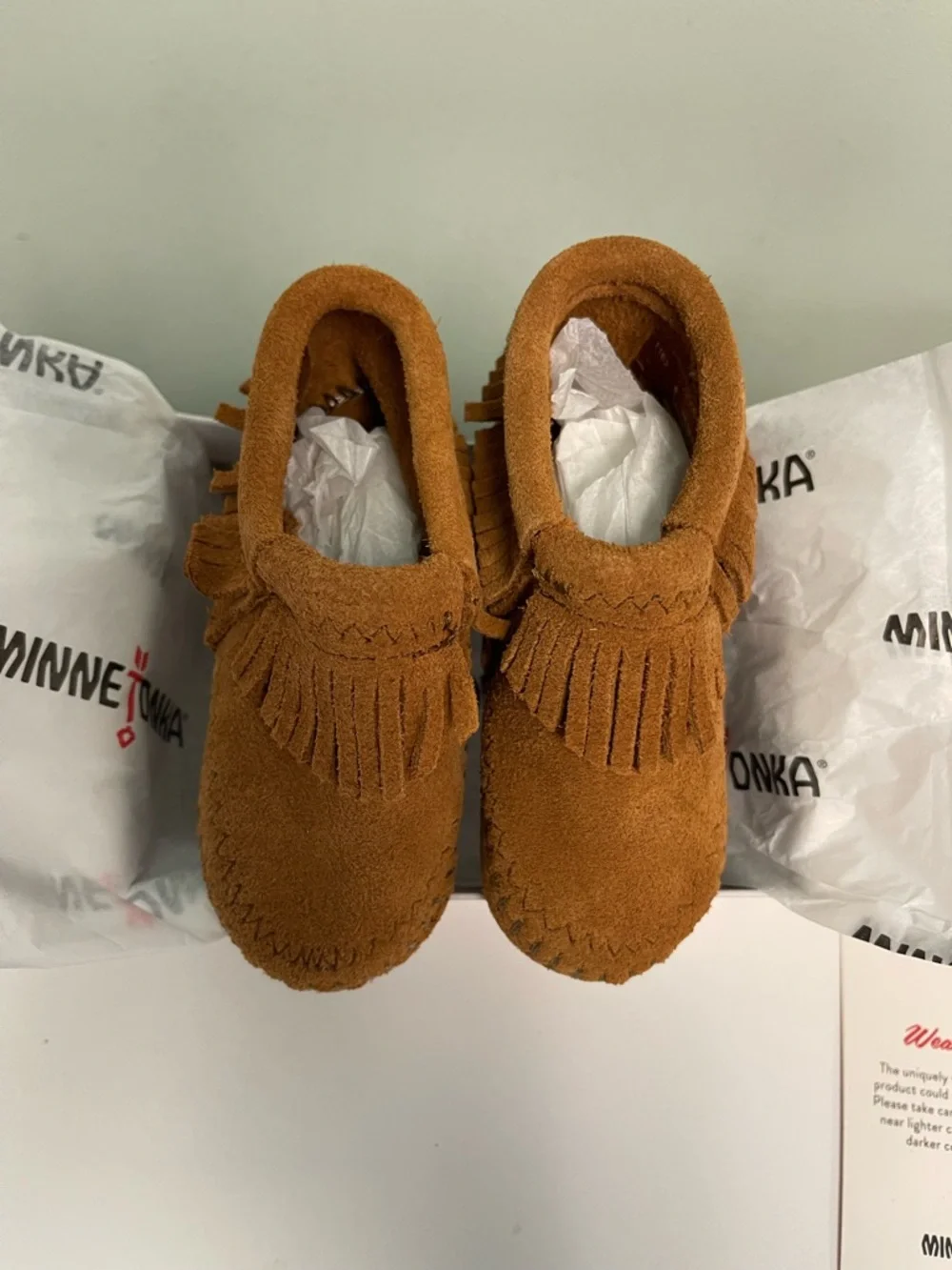 Minnetonka Infant Riley Bootie - Brown
